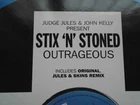STIX 'N' STONED - "OUTRAGEOUS" - 12" Vinyl.