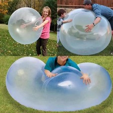 Inflatable Bubble Ball Stretch Balloon Outdoor Beach Kids Toy Gift UK