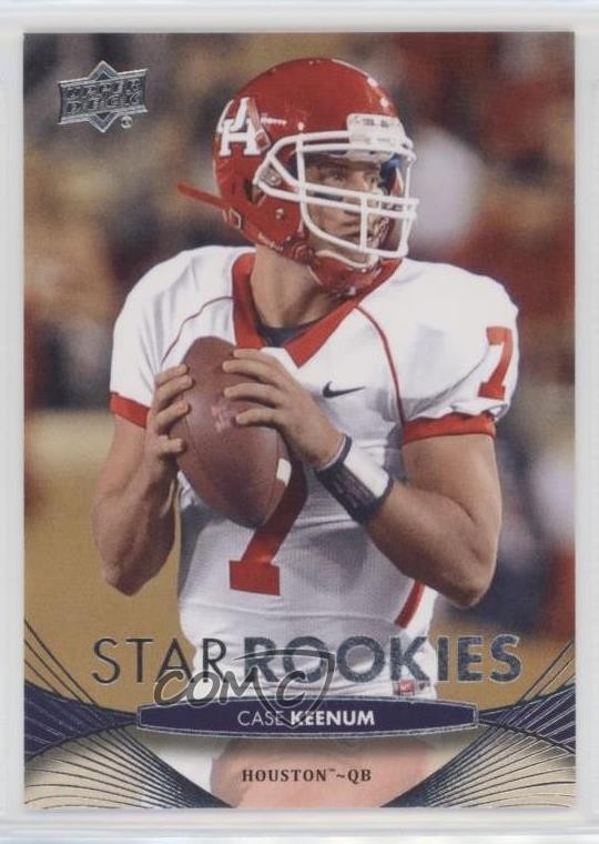 2012 Upper Deck Star Rookies Case Keenum #67 Rookie RC 1x9