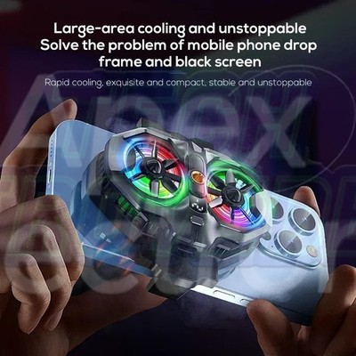 DL21 Mobile Phone Dual Fan Cooling Semiconductor Refrigeration for IOS Android