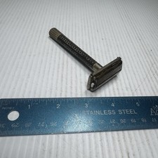 Schick Krona Double Edge Vintage Safety Razor No Blade Made In USA