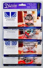 Die'sire 4 Die Bundle Floral Corner,Lace Corner,Butterfly Corner,Doily Corner
