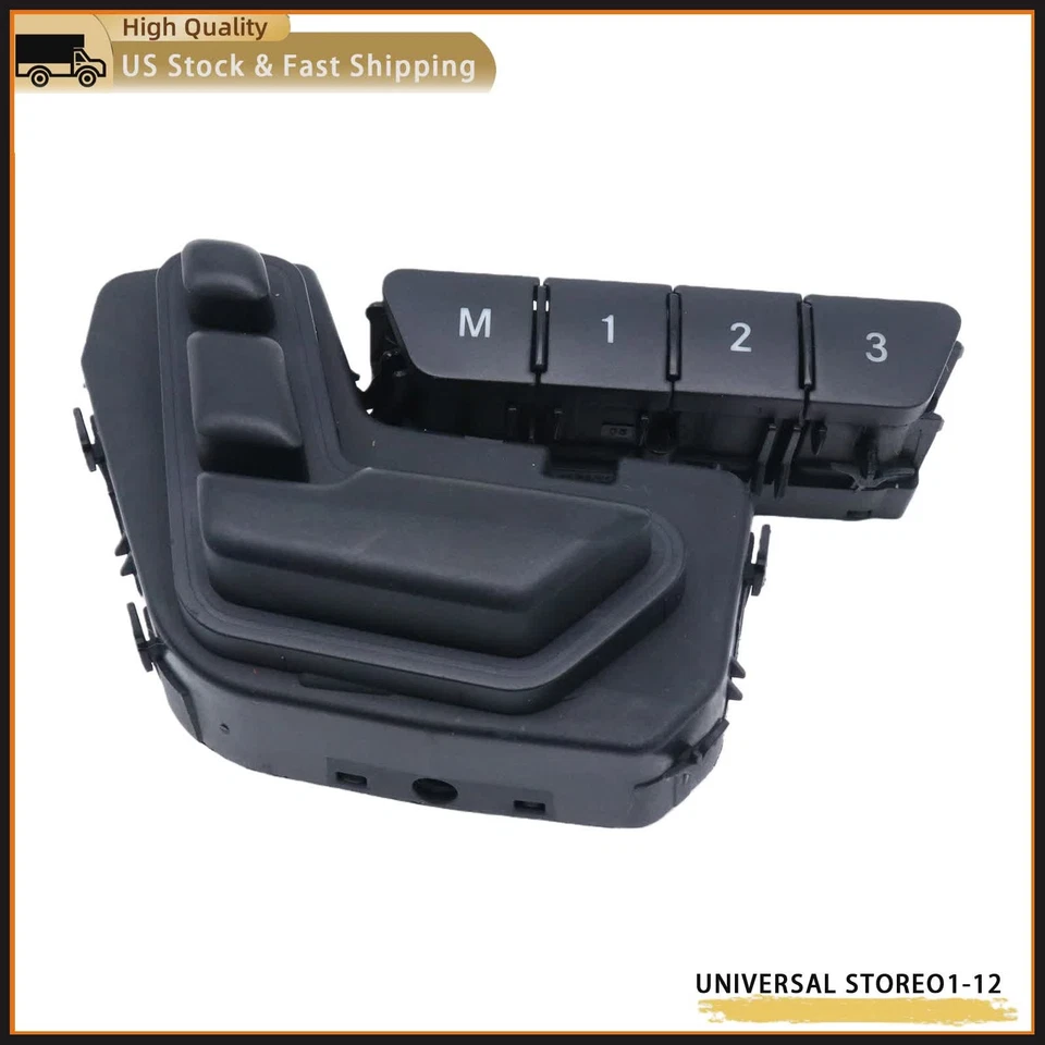Front Left Seat Adjustment Switch Fits Mercedes-Benz CLS63 AMG S CLS63 AMG E550 - Image 2 of 4