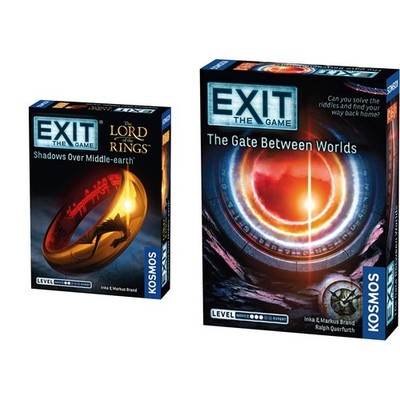 Thames & Kosmos EXIT Der Herr der Ringe - Schatten über Mittelerde, Kartenspiel,