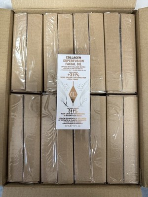 Charlotte Tilbury Collagen Facial Oil Full 24pc Case 1oz New Wholesale $2040 Ret