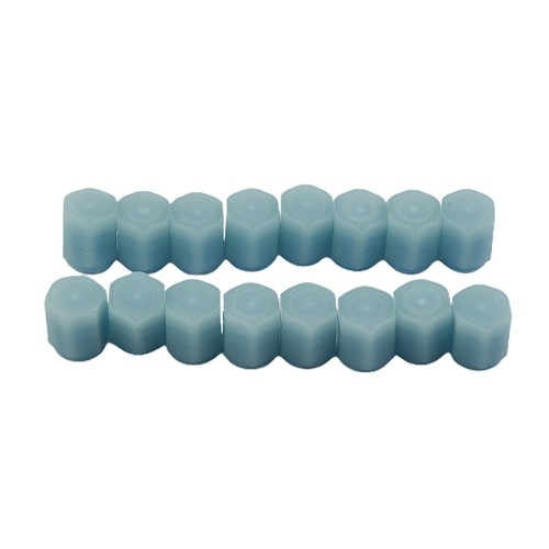 Wheels Luminous Valve Car Valve Stems 16*12*12mm 4/8/16PCS Fluorescent-Blue - Picture 7 of 48