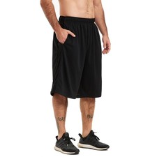 Mens 12 Basketball Shorts Long Athletic Workout Gym Mesh Shorts Below Knee Lo...