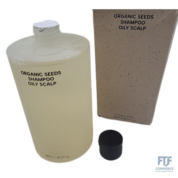 Whamisa Organic Seeds Shampoo For Oily Scalp – Fermentierte Postbiotische Formel-image
