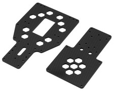 Yeah Racing Kyosho Fazer FZD2 2.5mm Carbon Fiber Chassis Graphite 