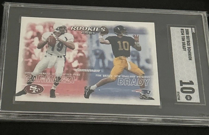 2000 Skybox Dominion Giovanni Carmazzi Tom Brady #234 for sale | eBay