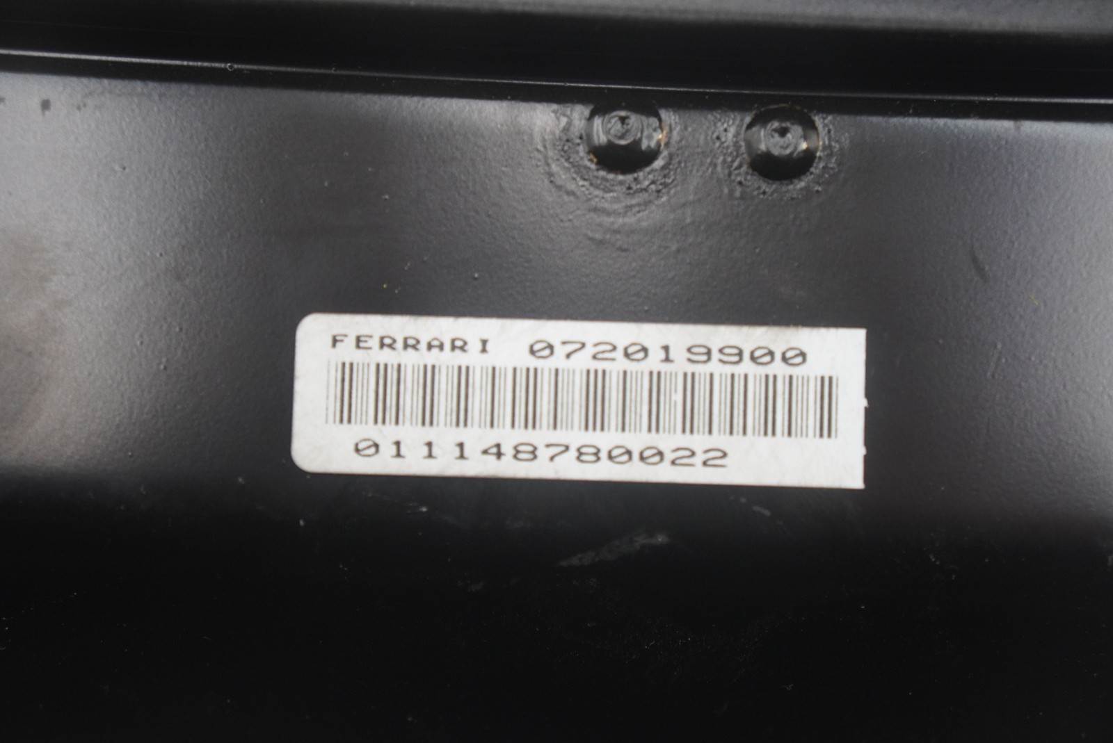 Front Right Passenger Side Dash Panel Airbag Black 72019900 OEM Ferrari 360 2004