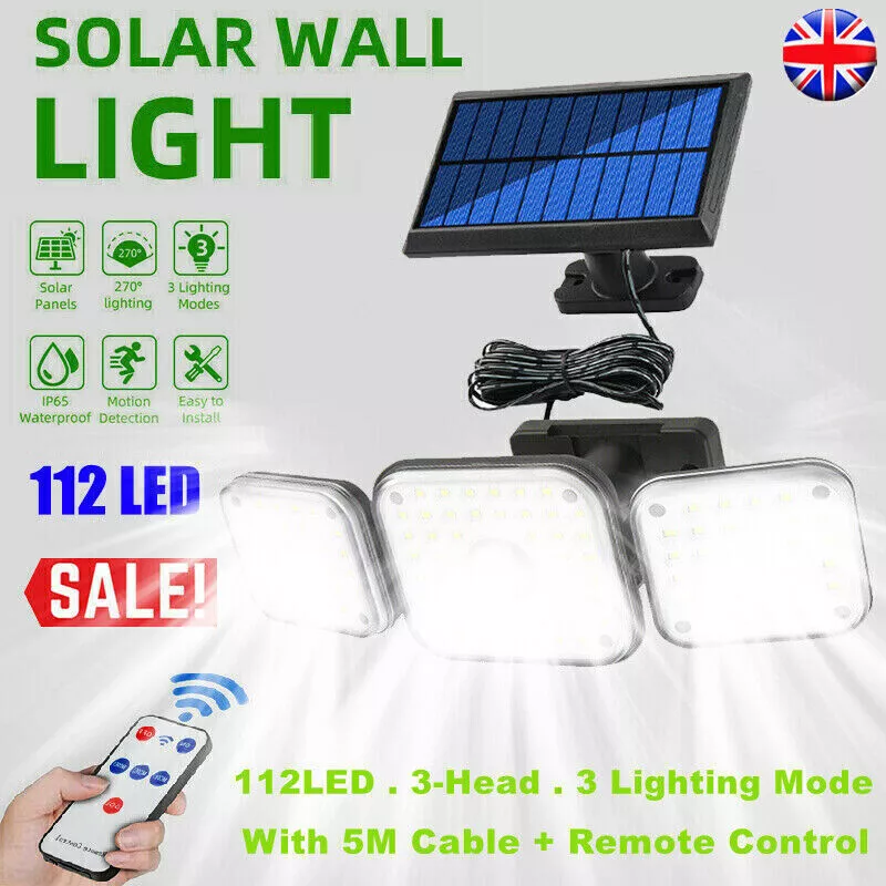 Solar motion 2024 sensor flood light