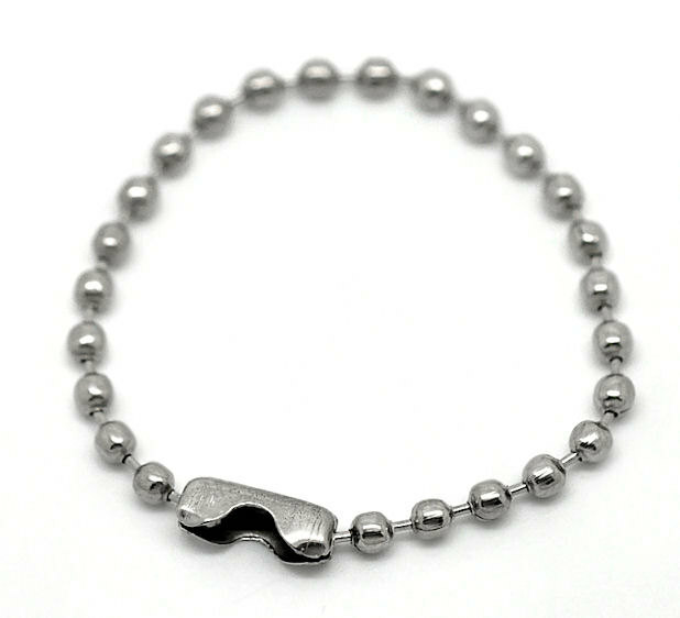 25 Keychain Tags Ball Chain So Versatile for So Many