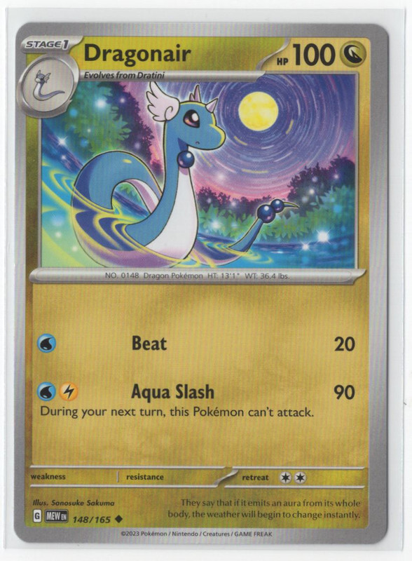 Pokemon Scarlet & Violet 151 - 148/165 Dragonair