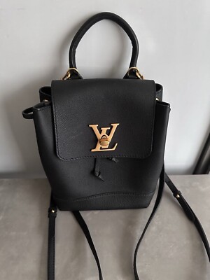 ebay lv mini backpack Louis Vuitton Lock Me Mini Backpack