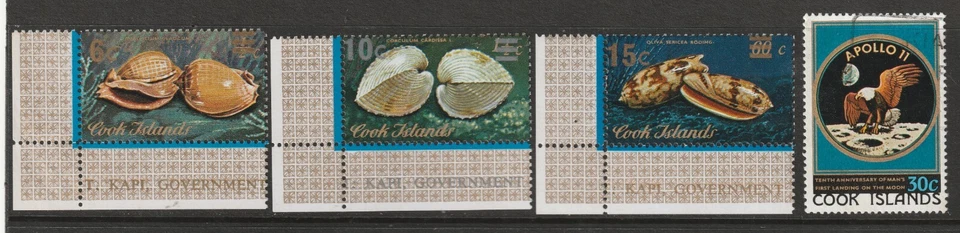 Cook Islands Lot 19 - Postage: (Details below) 2023 Scott Catalog Value $49.20 - Image 4 of 4