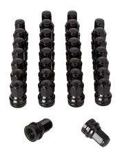 32 Black OEM Factory Style Lug Nuts 14x1.5 Fits Ford F-250 F-350 HCPZ-1012-B