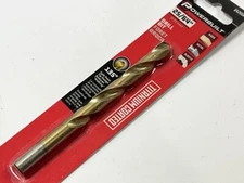 Powerbuilt 642668 Titanium Coated Drill Bit, 25/64"