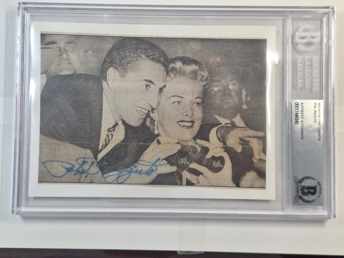 Phil Rizzuto MLB Original Autographed Items for sale | eBay