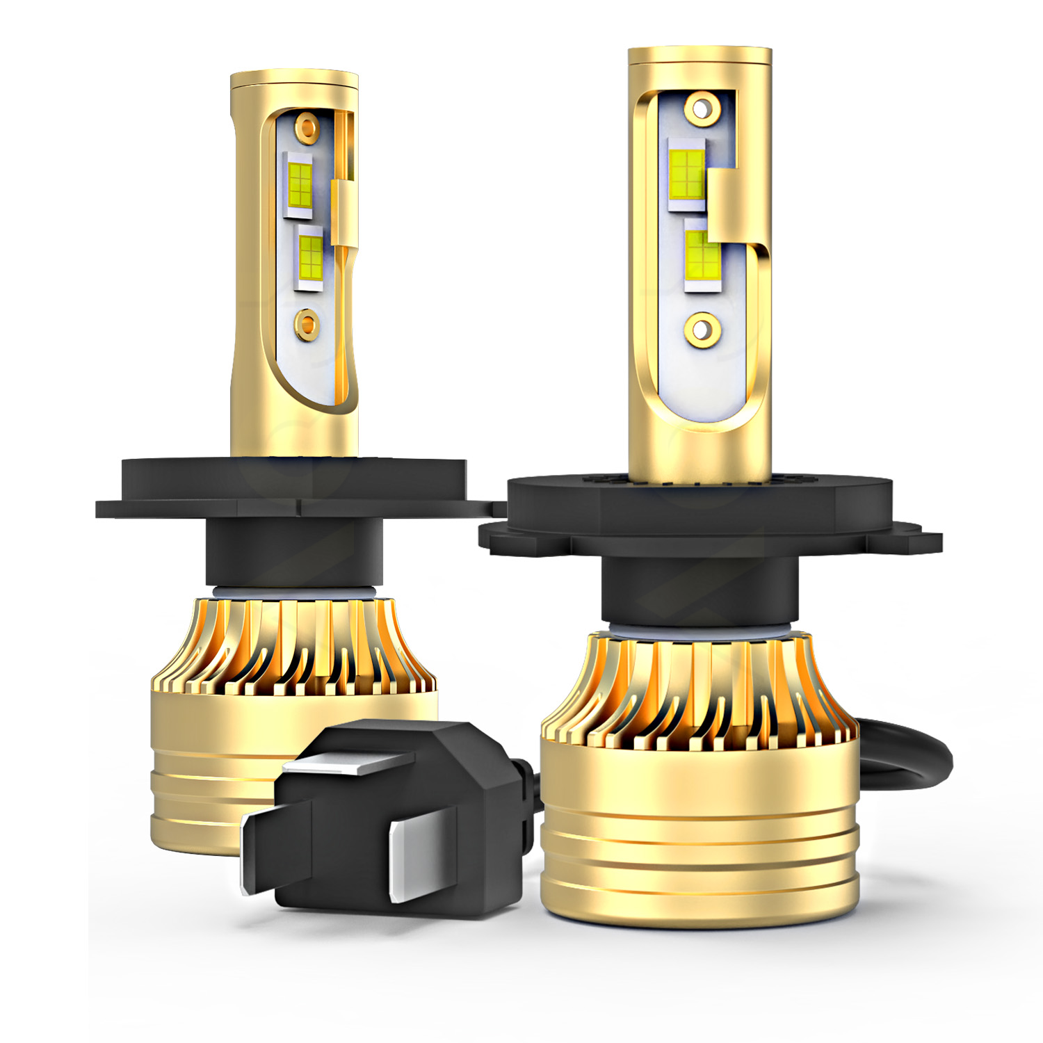 2X 9003 H4 HB2 White LED Hi-Low Beam Headlight Bulbs for Honda Odyssey 1995-2004