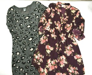 cheetah print sweater dress