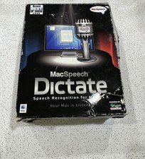 MacSpeech Dictate For Mac OS X 10.5.6  Greater Speech Dictation Read