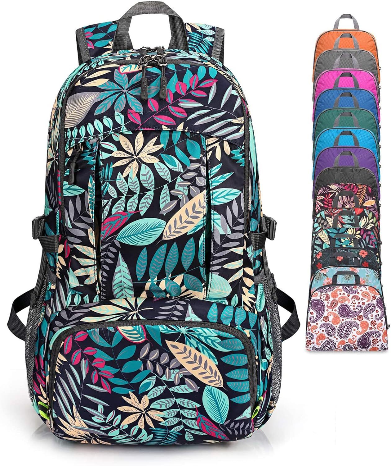 40L Lightweight Waterproof Hiking Backpack - Packable Travel Daypack