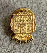 Vintage Communications Workers of America CWA Retiree Gold Tone Pin