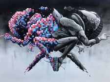 Pez - Double Trouble - /195 - Invader Kaws Obey Banksy Vhils JR Dface