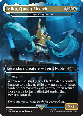 MTG Secret Lair x Hatsune Miku: Winter Diva EN - Non-Foil | eBay
