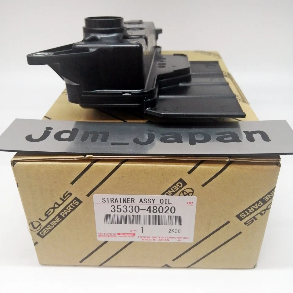Filtro de aceite de transmisión genuino Toyota Lexus ES350 RX350 35330-48020 F/S Foto 3 de 4