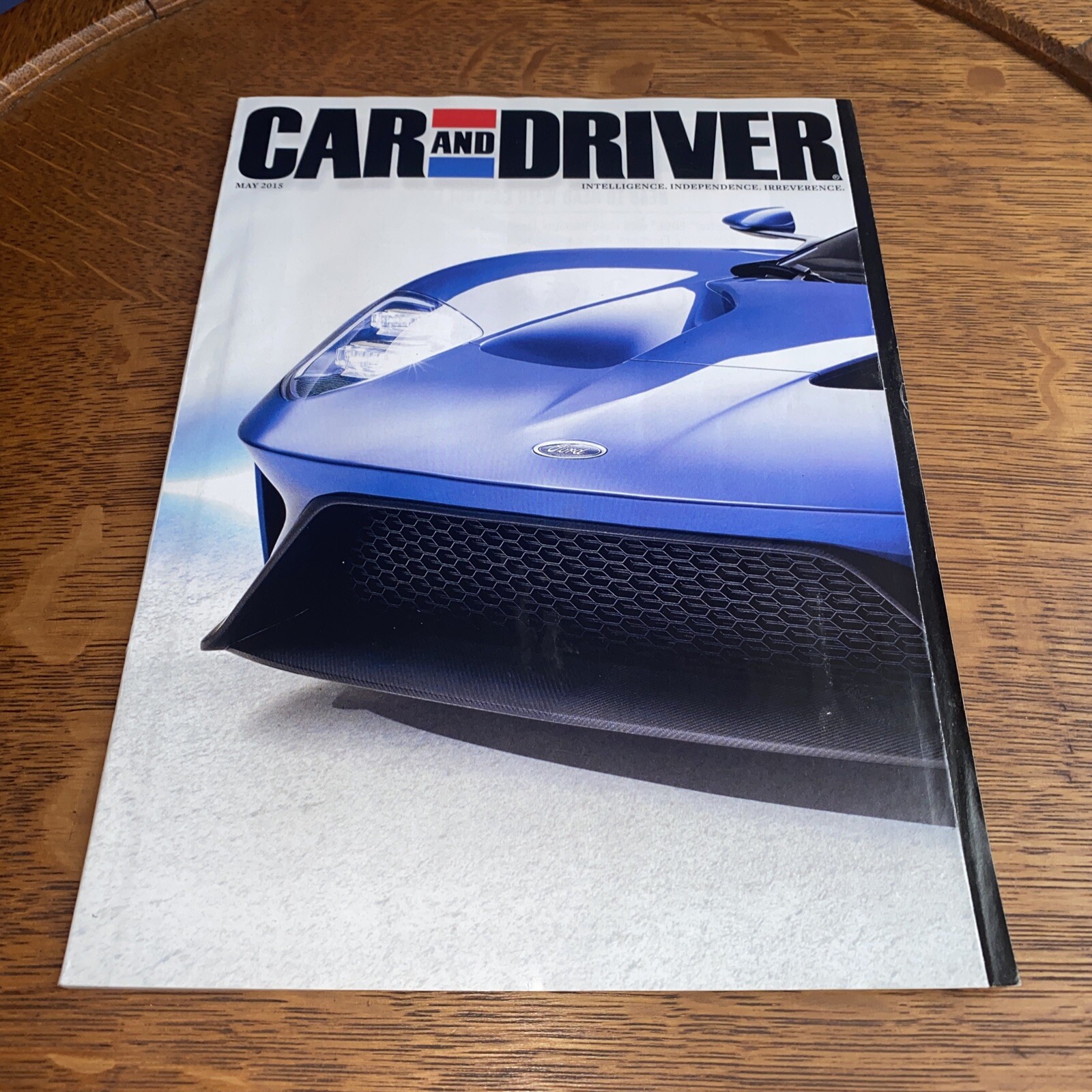 Car And Driver Magazine May 2015- Volkswagen Golf, Audi S5, Lexus RC350