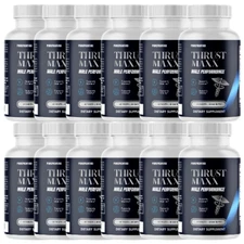 Thrust Maxx Wellness Support & Performance Dietary Supplement, 12 Bottles