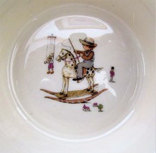 LENOX SPECIAL CHILDS BABY BOWL ROCKING HORSE DISH EXCELLENT