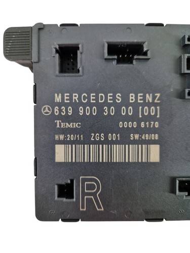 MERCEDES BENZ VITO W639 Tür Steuergerät Door Control Unit Module 6399003000 - Picture 2 of 11
