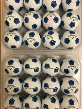 24 CALLAWAY CHROME SOFT  TRUVIS  BLUE  EURO  STAR  GRADE A / B GOLF LAKE BALLS