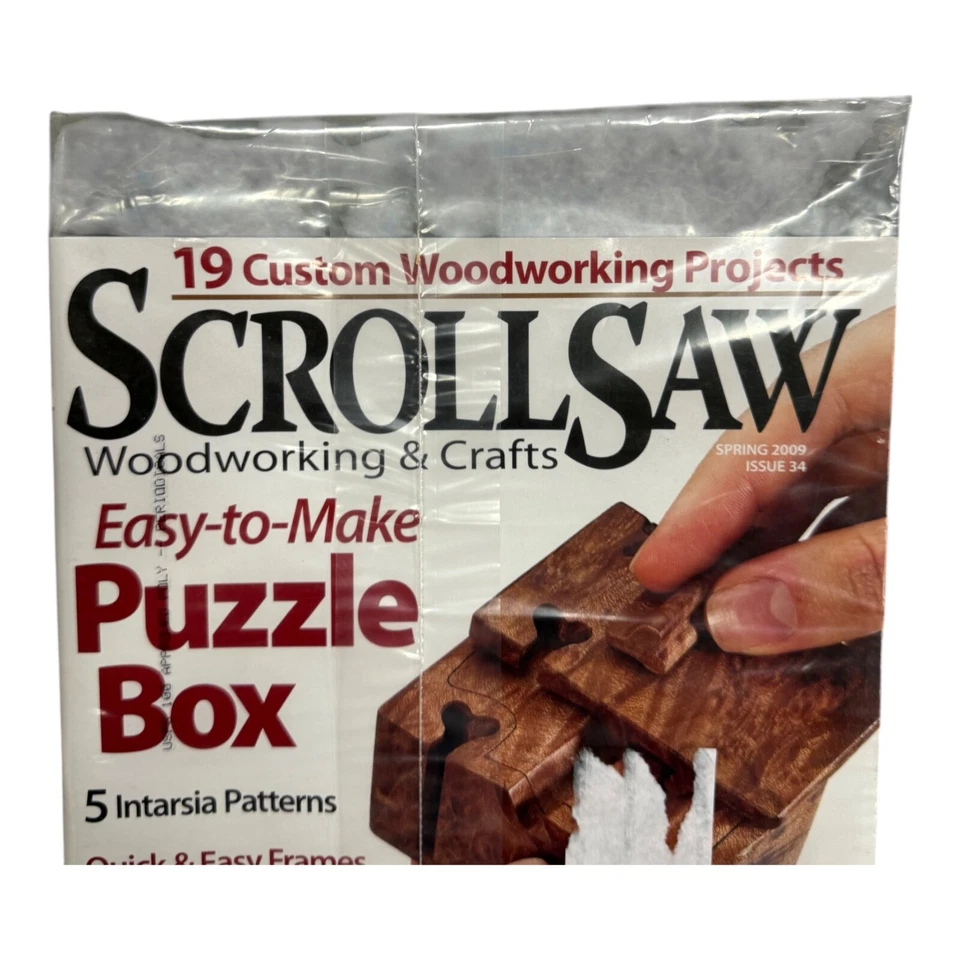 Scroll Saw Woodworking & Crafts Magazine Vintage Spring 2009 #34 - Image 2 of 4