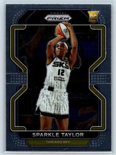 Sparkle Taylor 2022 Panini Prizm WNBA RC Chicago Sky #43