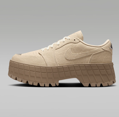 Nike Women's Air Jordan 1 Brooklyn Low Shoes Beige