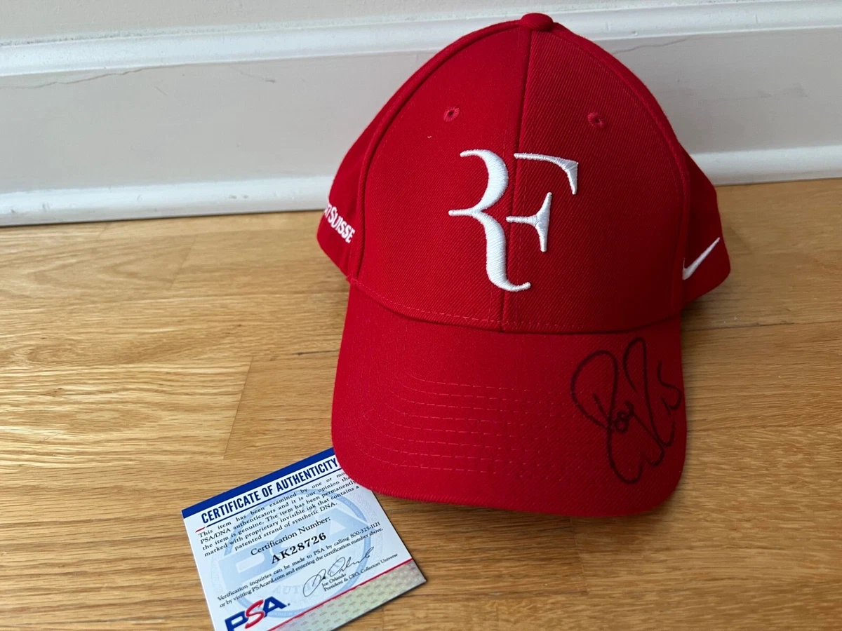 Red federer hat hotsell