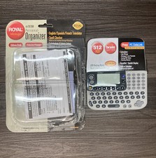 ROYAL PDA HANDHELD PERSONAL ORGANIZER SPANISH/ ENGLISH TRANSLATOR DM7070R