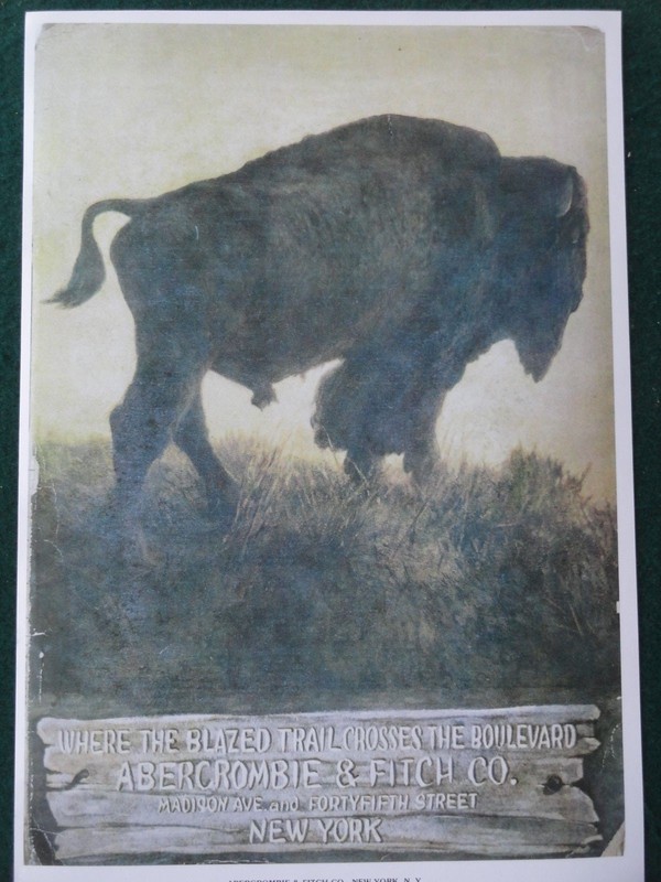 Abercrombie & Fitch Advertising Poster Buffalo 