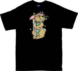 Kozik Bong Bunny Poster Pop T-Shirt Pot Smokin Bunny S-4XL Dunny Thumper Rabbit | eBay