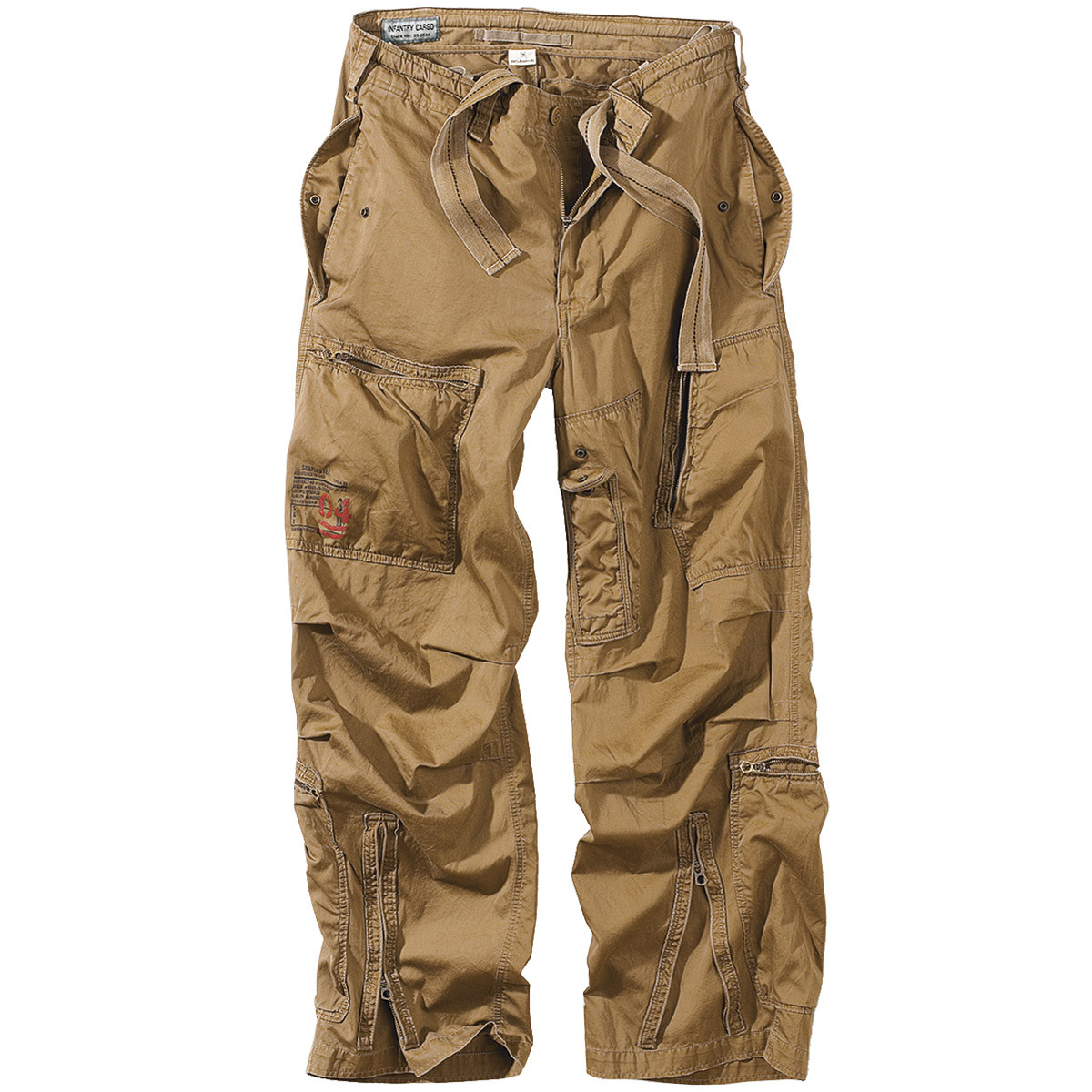 Surplus Infantry Trousers Combat Pants Mens Cargos Baggy Surplus Infantry Trousers Combat Pants Mens Cargos Baggy
