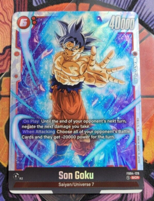 Son Goku FB04-129 SCR UI Dragon Ball Super Fusion World English