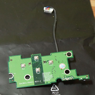 Mouse Button Board DAZW1LTB4E1 Rev. E aus Notebook Maxdata Pro 8100x