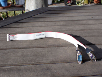 2x Serial Port Cable  Poseidon , (COM1 COM2 ports) Diamond Systems part 6981081