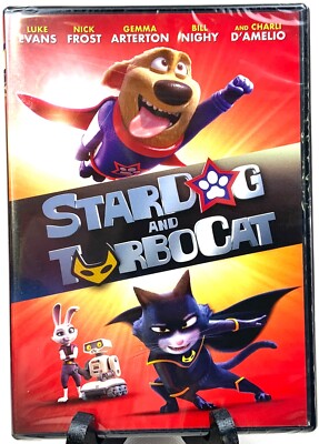 Star Dog And Turbo Cat (2019 DVD Widescreen) Sealed