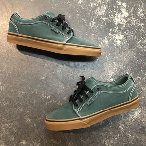vans chukka low green