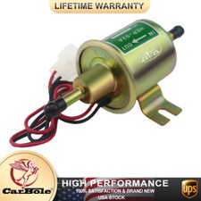 Electric Fuel Pump 4-7PSI 12V Low Pressure Gas Diesel Inline HEP-02A Universal